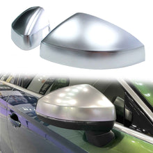 Pair For AUDI A3 8V S3 RS3 2013-2020 Matte Chrome Side Mirror Cover Caps Replacement