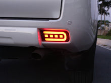 For 2010-2021 Toyota Land Cruiser Prado J150 Smoke Lens LED Rear Bumper Tail Lights Turn Signal