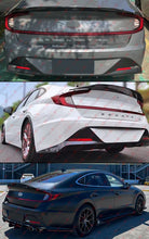 For 2020-2025 Hyundai Sonata KDM Duckbill Stye Rear Trunk Spoiler Wing Gloss Black