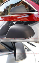 For 2017-2025 Tesla Model 3 Direct Add-on Matt Carbon Fiber Side Mirror Covers Cap