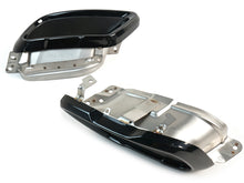 Black Exhaust Tail Tips Fit BMW X5 X6 X7 G05 G06 G07 2019-2026 - M Sport Only