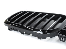 Glossy Black Front Kidney Grille for BMW X3 G01 X4 G02 LCI w/Camera 2022-2024