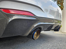 2PCS/Set 2.5" Inlet Carbon Burnt Blue Exhaust Tips Muffler Pipe For Kia Stinger