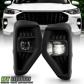 For 2023 2024 2025 Ford Escape LED Bumper Fog Lights Driving Lamps w/ Switch Set