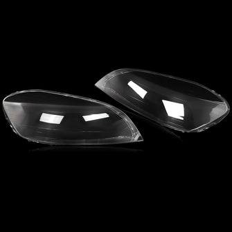 Left & Right Clear Front Headlight Lens Covers for Volvo XC60 2009–2013 Headlamp Shell