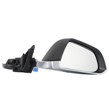 13pins For 2017-2023 Tesla Model 3 Black Chrome Right Passenger Side Mirror Assembly (Heated, Side View, Without Camera, GPS, Fold)