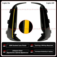 For 2023-2025 Honda Civic Type-R FL5 Amber Front Bumper Replacement LED DRL Fog Light
