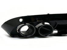 C43 Style Rear Diffuser Lip W/ Black Tips For Mercedes Benz C-Class W205 C200 C250 C300 Non AMG 2015-2021