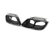 Pair Exhaust Tips Gloss Black for BMW X5 G05 X6 G06 X7 G07 M Sport 2019-2026