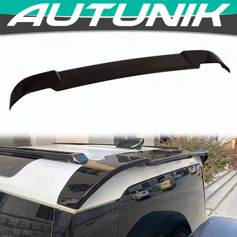 Glossy Black Rear Roof Spoiler Wing For Land Rover Defender 90/110 2020-2023