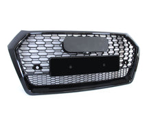Gloss Black Honeycomb Front Mesh Grille for AUDI Q5 SQ5 2018 2019 2020