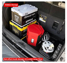 Trunk Hidden Organizer Insert Cargo Hatch Storage Box for Toyota Sienna 2021-2024