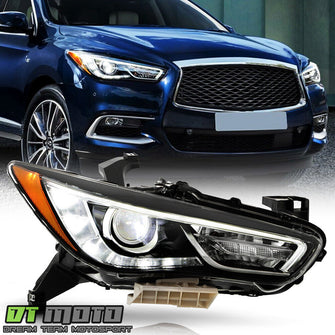 Passenger Right Side For 2019-2020 Infiniti QX60 Factory LED Projector Headlight Headlamp