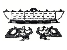 3pcs Front Fog Light Race Grille Black for BMW 4 Series F32 F33 F36 M Sport 2014-2018