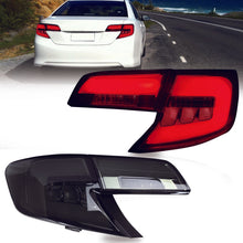 Smoked LED Tail Lights For Toyota Camry 2012-2014 Rear Lamps Assembly