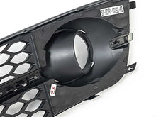 All Black Front Fog Light Grille Covers For Audi A8 S-Line S8 D4 2015–2018