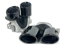 Gloss Black Exhaust Muffler Tips for Mercedes C118 CLA35 W177 A35 GLA35 GLB35 AMG