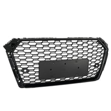 For 2017 2018 2019 Audi A4 S4 S-line Front Mesh Honeycomb Grill Grille RS4 Style