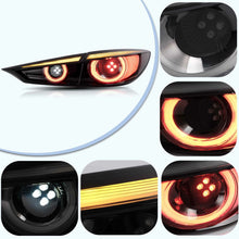 Full LED Tail Lights for Mazda 3 Axela Sedan 2014-2018 W/Sequential Signal