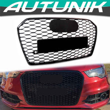 Honeycomb Front Mesh Grill For AUDI A6 C7.5 S6 2016 2017 2018 fg169