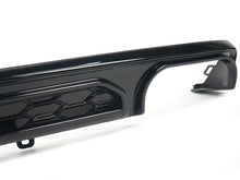 Rear Bumper Diffuser + Exhaust Tips for Audi A6 C8 NON-Sline Base Trim 2019-2025