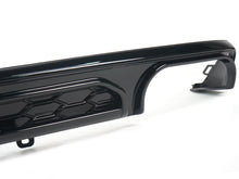 Rear Bumper Diffuser + Exhaust Tips for Audi A6 C8 NON-Sline Base Trim 2019-2025