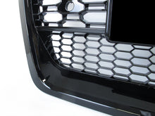 Gloss Black Honeycomb Front Mesh Grille for AUDI Q5 SQ5 2018 2019 2020