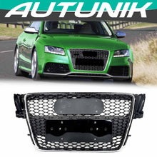 Chrome Honeycomb Front Grill for Audi A5 B8 S5 8T 2008-2012