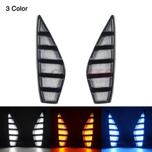3-Color LED DRL Fog Lights Turn Signals For Honda Civic 2025+ – White / Amber / Blue