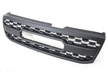 Black Front Bumper Upper Grille w/ LED Light Fit For 1998-2006 Toyota Land Crusier LC100