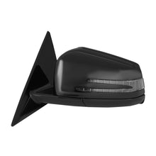 Black Left Side Mirror w/o Blind Spot For 2010-2017 Mercedes C207 Coupe E350 E400 E550 Driver Power Folding Mirror