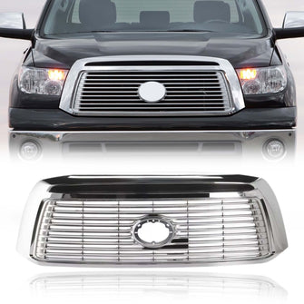 Front Bumper Upper Grille Chrome Original Version for Toyota Tundra 2010-2013