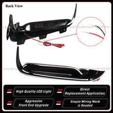For 2023-2025 Honda Civic Type-R FL5 Amber Front Bumper Replacement LED DRL Fog Light