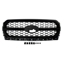 For Ford F-150 F150 Platinum 2021-2023 Agate Black Front Bumper Grille Assembly