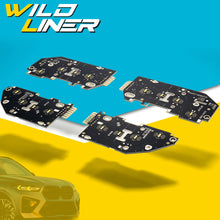 Yellow CSL DRL LED Module Boards For 2024-2026 BMW G05 G06 LCI X5 X6 X5M X6M