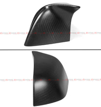 For 2017-2023 Tesla Model 3 M-Style Dry Matte Carbon Fiber Side Mirror Cover Caps Stick-On