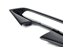 Pair For 2021-2026 BMW G22 G23 M440i Coupe Gloss Black Front Fog Light Grille Cover Trims