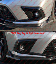 For 2022-2024 Honda Civic JDM Gloss Black Fog Light Lamp Bezel Cover Replacement