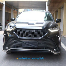 DRL Daytime Running Fog Light w/Turn Signal For Toyota Highlander XSE 2021-2024