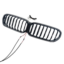 Gloss Black Front Kidney Grille LED Light For 2021-2023 BMW G30 G31 540i 550i