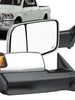 Chrome Extend Flip Up Power Heated Tow Mirror Assembly For 2009-2018 Ram 1500 2500 3500 Left&Right