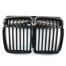 Gloss Black Front Kidney Grille Grill For BMW 3 Series E30 318i 325i 1982-1994