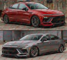 For 2024-2026 Hyundai Sonata M Style Gloss Black Side View Mirror Cover Caps Overlay