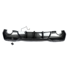 Carbon Look Rear Diffuser w/ LED For BMW G22 G23 430i 440i M Sport 2020-2024