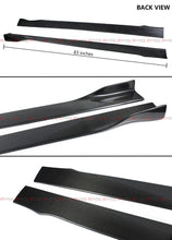 For 2021-2024 Lexus IS300 IS350 Carbon Fiber Winglet Side Skirt Extension