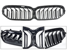 Dual Slat Gloss Black Front Kidney Grille For BMW 5 Series G30 LCI 2021-2023