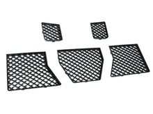 5pcs For BMW G87 M2 Front Bumper Lower Mesh Grille Overlay Trim Gloss Black