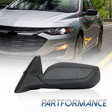 Driver Side Left Mirror LH Power Textured Black For 2016-2022 Chevrolet Malibu