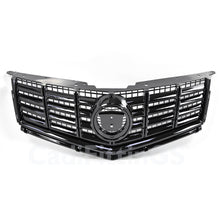 Front Bumper Upper Lower Grille Black 2013-2016 Cadillac SRX