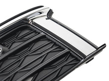 Left & Right Fog Light Grille Cover Trim For Audi A6 C8 Non-Sline 2019–2025